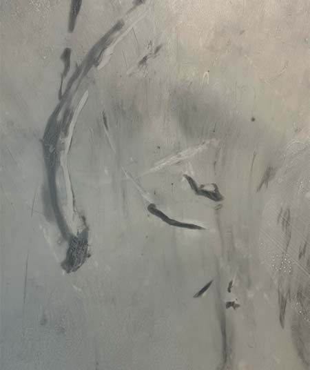 Trowel movement, up close
